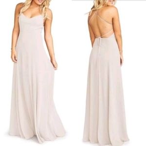 Show me your mumu godshaw chiffon dress